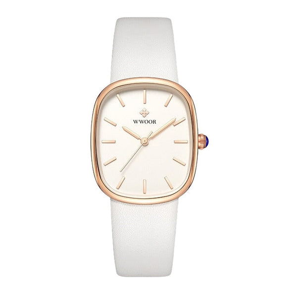 Reloj de cuero para mujer París