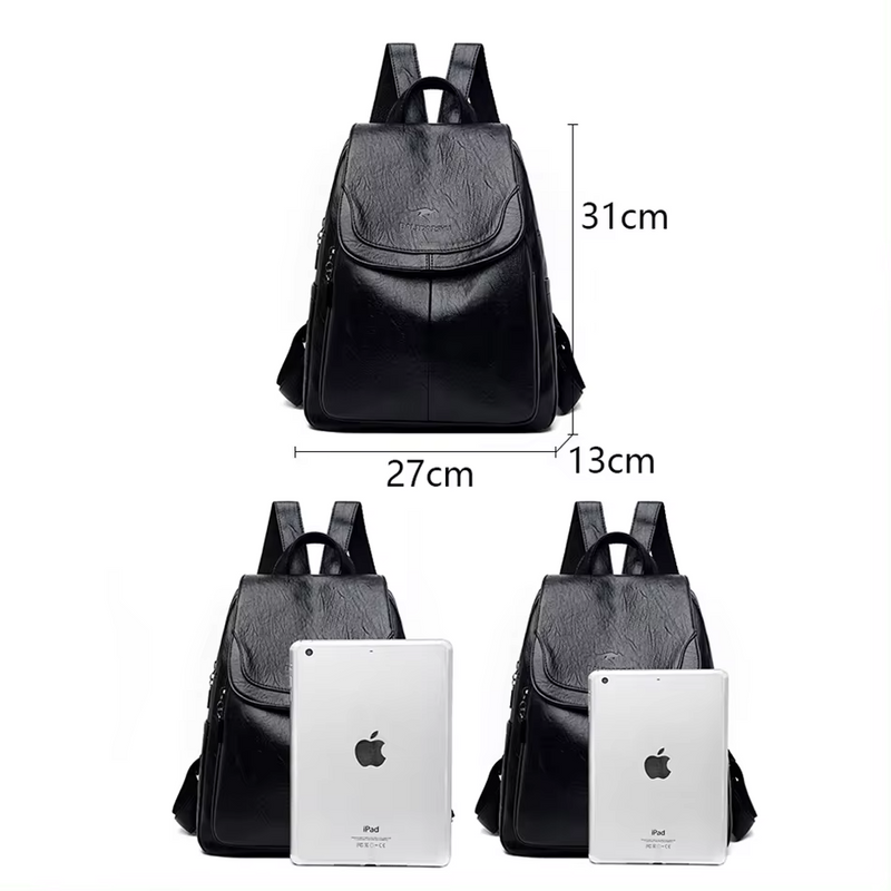 Mochila de Cuero Ecobag