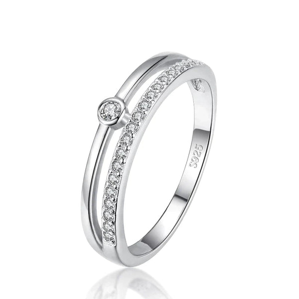 Anillo Solitario Elegance Plata 925