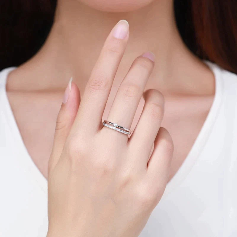 Anillo Solitario Elegance Plata 925