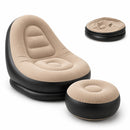 Combo 3 en 1: Sillón Inflable + Reposapiés + Inflador | Envío GRATIS