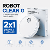 Robot Aspiradora Clean G 3 en 1 | Barre, Aspira y Trapea Solo [COMPRA 1 Y LLÉVATE 2]