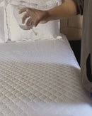 Prueba real: el agua no traspasa el protector