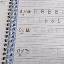 Niño repasando el abecedario con el bolígrafo mágico